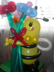 оформим ваш праздник воздушными шарами или сделаем композиции из них