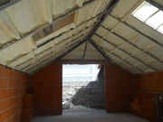 Утепление скатной кровли мансарды напылением ппу Kucherenkoff & Co