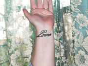 Временная блеск (био) тату