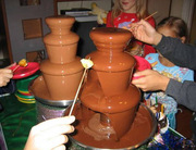 Шоколадный фонтан в Екатеринбурге