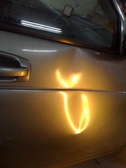 Удаление, выправление, ремонт, вмятин без покраски