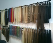  Славянские волосы на капсулах.