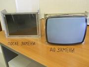 Замена мониторов ЭЛТ CRT на LCD TFT ЖКИ на системах ЧПУ станка.