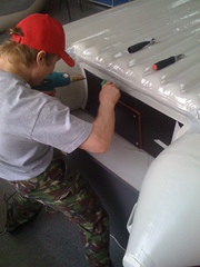 Ремонт лодок ПВХ в Красноярске