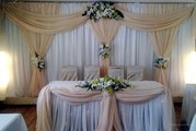 Оформление тканью на свадьбу в кемерово