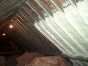Утеплитель пенополиуретан,  заливка пустот,  напыление мансардных крыш