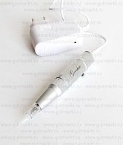 Машинка для татуажа Гуччи флэт лайн серебристая