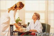 Помощница для пожилой дамы