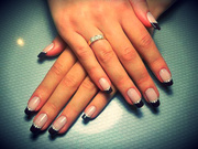 Маникюр с долговременным покрытием,  с выездом