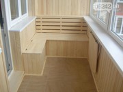 Монтаж половой рейки под лак на лаги.