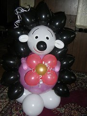  Фигуры из шаров