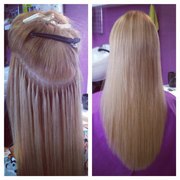 Ультразвуковое наращивание волос