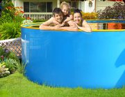 Бассейн каркасный бортовой диаметр 3.4м высота борта 1.25м