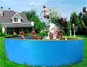 Бортовой каркасный бассейн 5.0х1.25 м