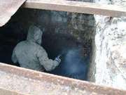 Чистка и восстановление дренажа сливных ям.