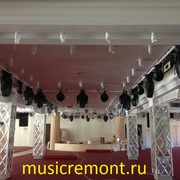 Монтаж инсталляция звукового,  светового,  оборудования