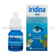 Капли для глаз Иридина Дуе (Италия)