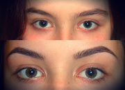 Коррекция и окрашивание бровей с выездом