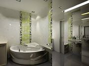   Укладка кафельной плитки.Ремонт ванной комнаты и санузла