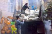Услуги по вывозу мусора строительного