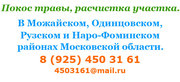 Покос травы,  стрижка травы,  расчистка участка,  обрезка деревьев