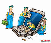 Чистка ноутбука с заменой термопасты