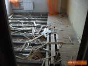 демонтаж полов