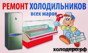 Ремонт холодильников и любой холодильной техники. Продажа бу холодильн