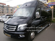 Аренда, Заказ, Прокат микроавтобуса с водителем. Mercedes Sprinter New