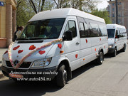 Автобусы на заказ. Автомобили на свадьбу.
