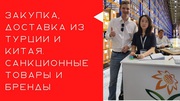 Доставка санкционных товаров. Параллельный импорт из Турции и Китая.